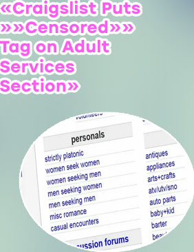 Adult section of craigslist