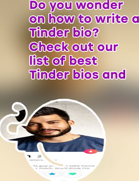 Cute tinder bios male