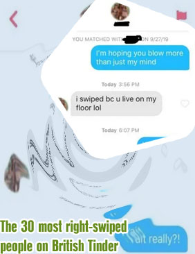 Most right swiped woman on tinder